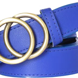 dressberry Women Formal, Casual, Evening, Party Blue Artificial Leather Belt image 2