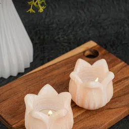 avivaa international Marble Tealight Holder Set image 2