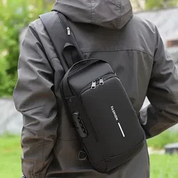 shopeleven Multicolor Men & Women Shoulder Bag Men'S Casual Daypack Motorcycle Chest Bag Multipurpose Sports Sling Backpack-picture-10