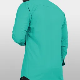 vebnor Men Regular Fit Solid Button Down Collar Formal Shirt image 2