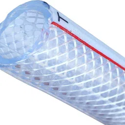 buildingshop Durable/ Rubber/PVC Braided High Pressure Water Pipe For Garden,Plants Watering | Home, Bike, Car Washing | Pump, Motor Pipes(Size : 0.75 inch / Length : 15 Meter) Hose Pipe image 4