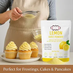 confect Lemon Juice Powder for Smoothies & DIY Recipes | Vegan, No Added Sugar Nutrition Drink image 5