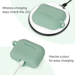 casikart Silicone Press and Release Earbuds Case For Airpod Pro & Pro 2 image 3