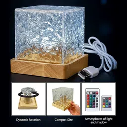 urbanscape Ocean Wave Projector Lamp, Color Changing Aurora Night Light Projector Mood Lamp Night Lamp image 3