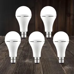 guggu Emergency 12W Inverter LED Bulb with 2000mAh Rechargeable Battery Pack of 5 Y341 4 hrs Bulb Emergency Light-picture-17