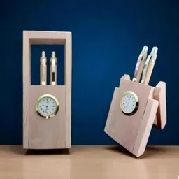 zaidi telecom Analog braun Clock-picture-31