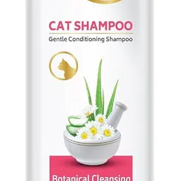 lozalo Botanical Cleansing & Conditioning Cat Shampoo for soft & silky cat fur 250 ml Pet Coat Cleanser image 2