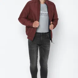 allen solly Men Solid Casual Jacket image 5