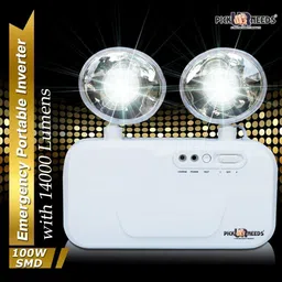 pick ur needs Rocklight Emergency Portable Inverter AC/DC Modes with Twin Spot Light 15 hrs Lantern Emergency Light image 4