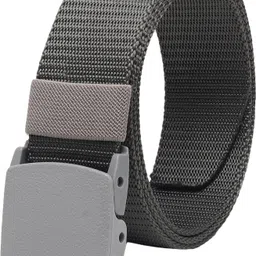 zoro Men Grey Nylon Belt-picture-17