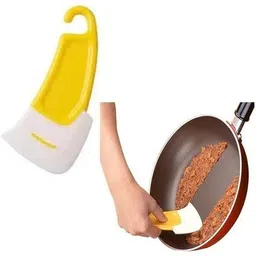 rinmay Silicone Pan Dish Cleaning Scraper Non-Stick Pot Pan Scraper Non-Scratch Kitchen Tool Set-picture-44