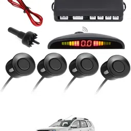 zplus Universal 4 Black Reverse Parking Sensor With LED Display For Cars-77 Safety of Passengers/Car One Alarm Kit-1928 Parking Sensor-picture-23