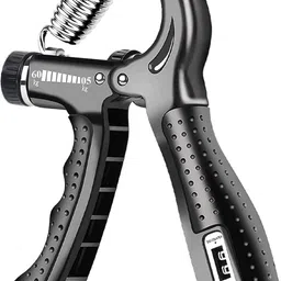 dv enterprise Adjustable Hand Grip Strengthener with Counter - 60kg Ab Exerciser image 1