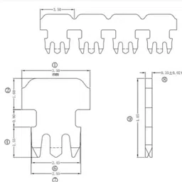 SVDK RJ 45 8 PIN CAT5, CAT5E, CAT 6 NETWORKING PLUG CRYSTAL CLEAR GOLD PLATED Lan Adapter image 4