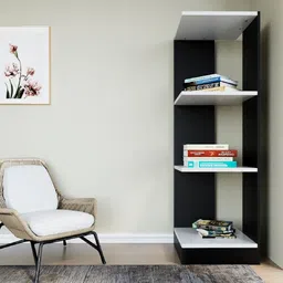 home full Engineered Wood Open Book Shelf-picture-17