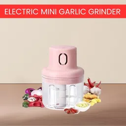 clairbell Mini Rechargeable Chopper, Electric Chopper for Onion, Garlic and VegetableB428 Electric Vegetable & Fruit Chopper-picture-16