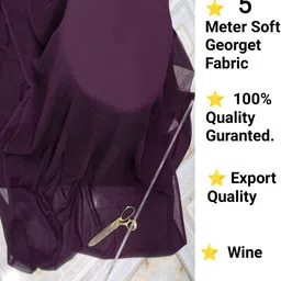 the famous unique choice Unstitched Georgette Suit Fabric Solid-picture-12