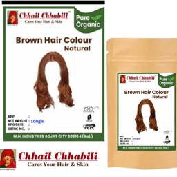 chhail chhabili Brown Hair Color 100gm , Brown-picture-24
