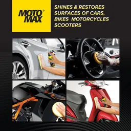 motomax Liquid Car Polish for Leather, Tyres, Bumper, Dashboard, Exterior image 3