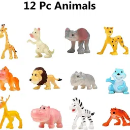 komalsg 12 Piece ||Animal Kingdom Figures Set for Kids, Medium Size,-picture-14