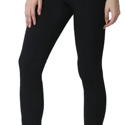 3butterflies Women Skinny High Rise Black Jeans image 3