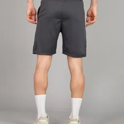 btmz Pack of 2 Solid Men Dark Blue, Dark Grey Sports Shorts, Gym Shorts, Regular Shorts, Running Shorts, Basic Shorts, Baggy Shorts image 4