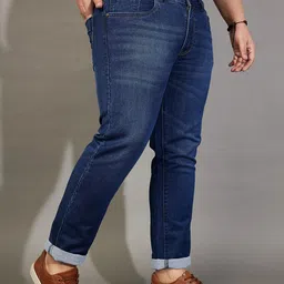 bigbanana Men Regular Mid Rise Light Blue Jeans image 4