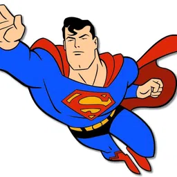 sihan handicrafts Kitchen Fridge Magnet / Door Magnet Flying Superman Fridge Magnet Pack of 1-picture-16