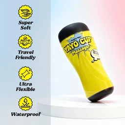 NAUGHTY NIGHTS YAYO Soft Flexible Personal Massager for Men | Suction-Base Waterproof Body Massager | Stress Relief & Relaxation Massager Massager image 3