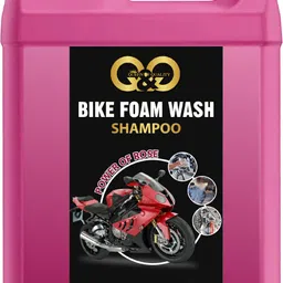 qandqlifesyle bike wash liquid 5ltr Luxurious Formula for Tough Dirt Removal Car Washing Liquid-picture-11