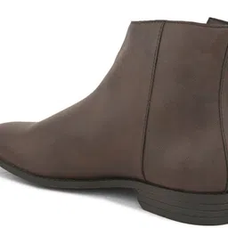 Killer Men’s Chelsea Boots Brown High Comfort Faux Leather Trendy Casual Boots For Men image 2