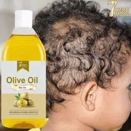 Olive Baby Hair Massage Oil -100% Virgin Cold Pressed Jaitun Oil and Vitamin E Hair Oil-image-4