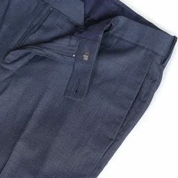 arrow Men Regular Fit Blue Viscose Rayon Trousers image 2