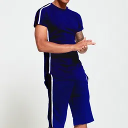 houseofcommon Tshirt Regular Shorts Western Set-picture-17