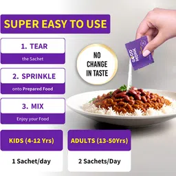 good monk Nutrition Mix (Add to Food) - Multivitamins, Probiotics, Fibre & Herbs image 4