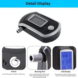 d2n Accurate Digital Alcohol Tester Machine Handheld Breathalyzer Detector 014 Analytical Scale image 3