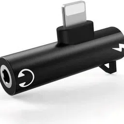 SANNO WORLD Black Lightning to 3.5 mm Headphone Jack and Charging Adaptor and Splitter Compatible Phone Converter-image-22