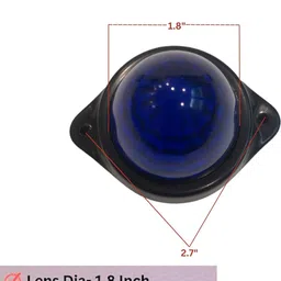 apsmtiv 12V LED/SMD Side Marker light Blue for Truck Trailer Bus Universal Vehicles Car Dash Indicator Lamp image 3