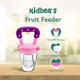 kidbea Silicone Food/Fruit Nibbler with Extra Mesh, Soft Pacifier Feeder image 3