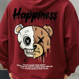 trendhive Men Full Sleeve Printed Hooded Sweatshirt-picture-17