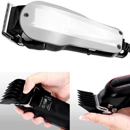 QGS G2 Adjustable Titanium Wired Powerful Hair Clipper High Quality Beard Moustache Trimmer 0 min Runtime 10 Length Settings image 4