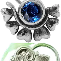jsag Sterling Silver Plated Sterling Silver Nose Ring-picture-24