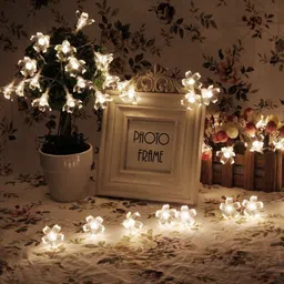 nisco 36 LEDs 6 m Yellow Steady Flower Rice Lights-picture-43