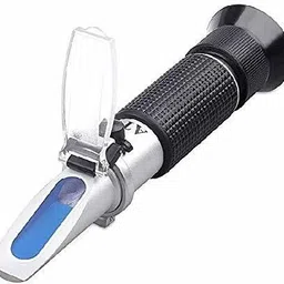 thermomate Brix Hand Refractometer (0-55 Brix Range)- Erma Make Digital Handheld Refractometer-picture-1