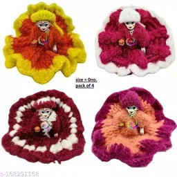 LadduGopal Dress of Winter Combo Size 0 Woolen Dress [RANDOM PRINT AND COLOR] Dress-image-9