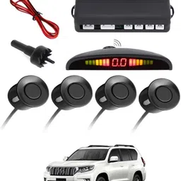 zplus Universal 4 Black Reverse Parking Sensor With LED Display For Cars-174 Safety of Passengers/Car One Alarm Kit-1777 Parking Sensor-picture-12