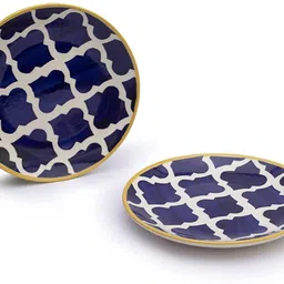 Handmade ceramic plate tray dish pack of 2_new83 Dinner Plate-image-8