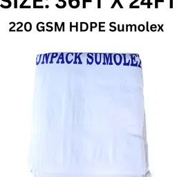 dunpack Waterproof Tarpaulin Sheet 36-24 FT – Heavy Duty Outdoor Cover Tent - For Construction, Agriculture, Industry, Roofing, Camping, Gardens, Transport.-picture-22