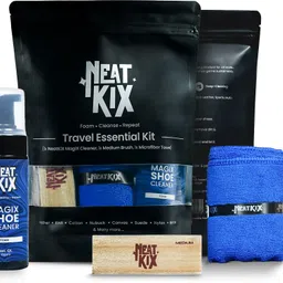 NEATKIX Travel Essential Shoe Cleaning Kit Shoe Care Kit-image-23