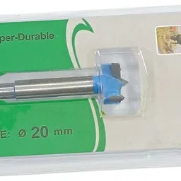 uptodatetools Forstner Drill Bits 20mm, Tungsten Carbide Wood Hole Saw Auger Opener Woodworking Hinge Hole Drilling Boring Bit Cutter,Round Hole Drill Bit for Wood image 4